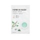 MISSHA Herb In Nude Sheet Mask (Purifying Care) – Bylinná plátýnková maska s čistícím efektem (M8419)